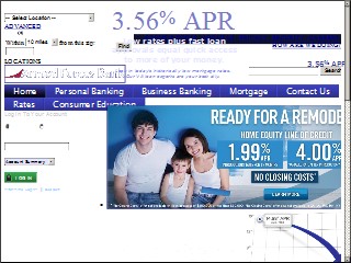 Web site www.afbank.com, Armed Forces Bank