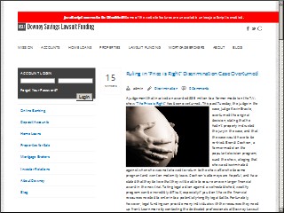 Web site www.downeysavings.com, Downey Savings