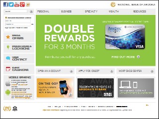 Web site https://www.nbarizona.com, National Bank Of Arizona