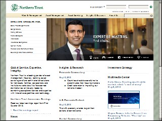Web site www.northerntrust.com, Northern Trust Bank